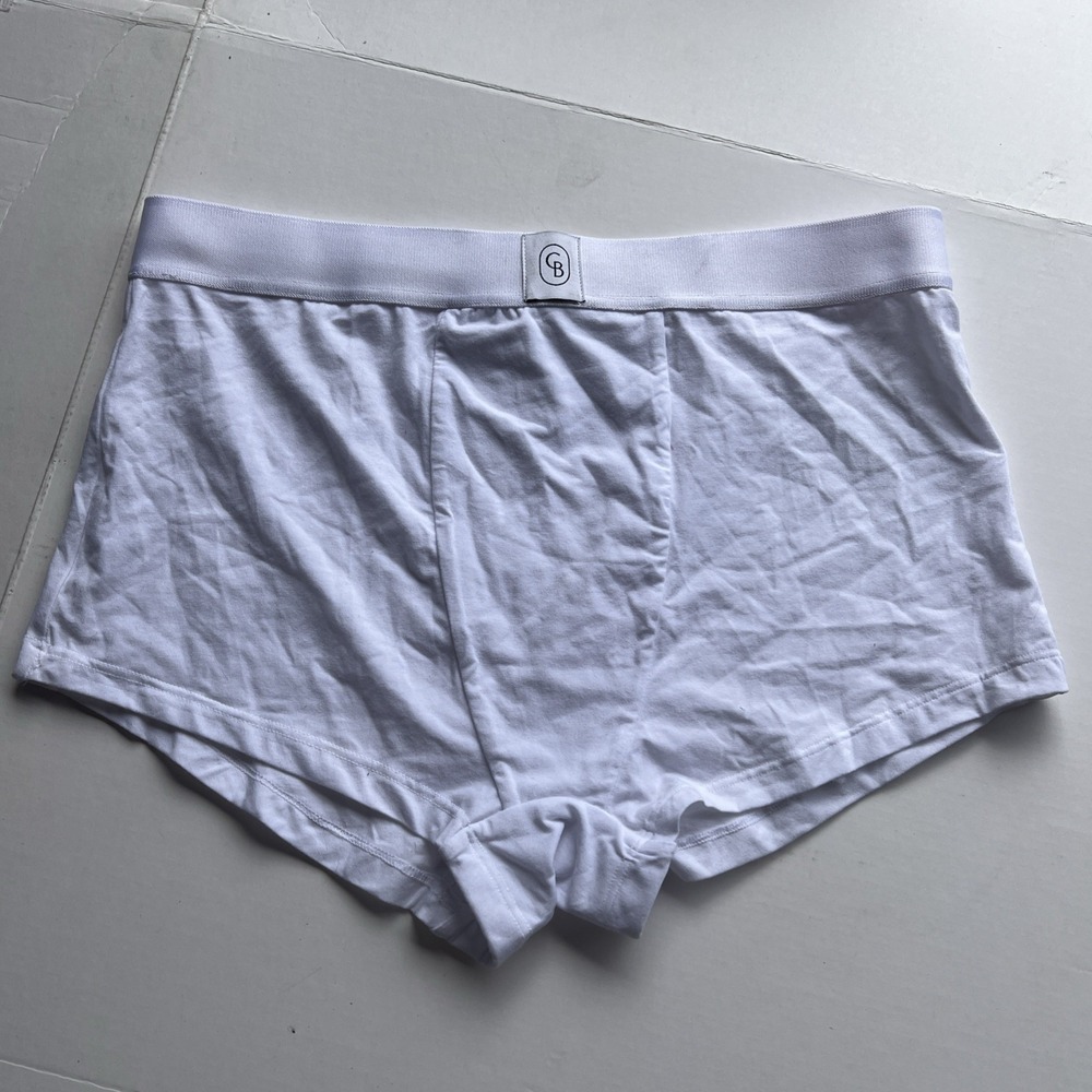 Cosabella White  Stretch Size Small Boyshorts Booty Shorts NWOT